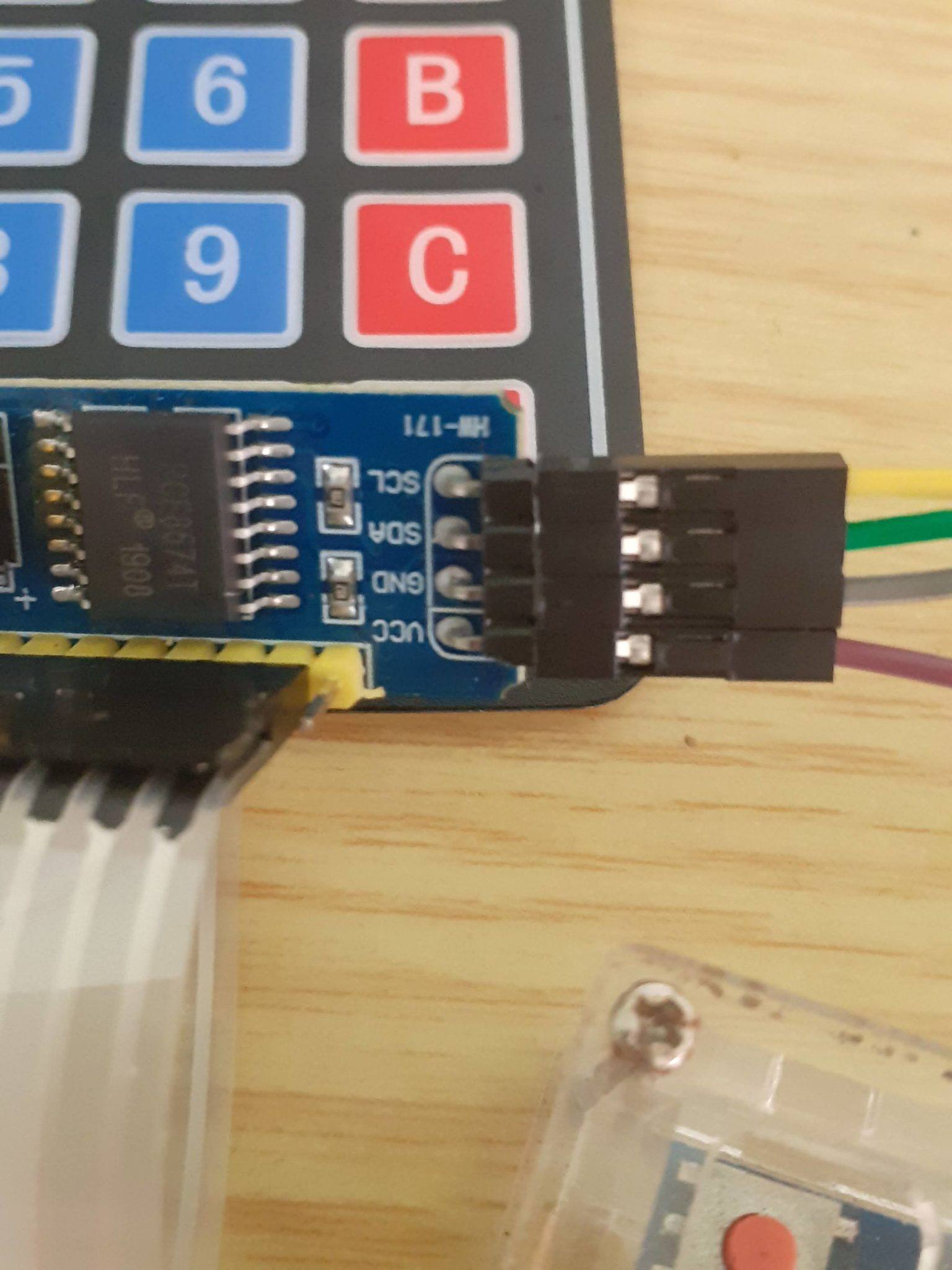 Using I2C with a 4×4 Matrix Keypad - Maker and IOT Ideas