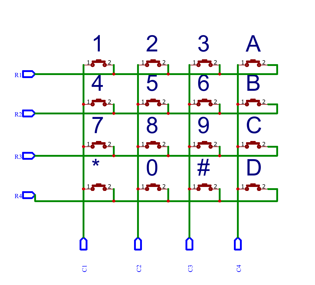 Using I2C with a 4×4 Matrix Keypad - Maker and IOT Ideas