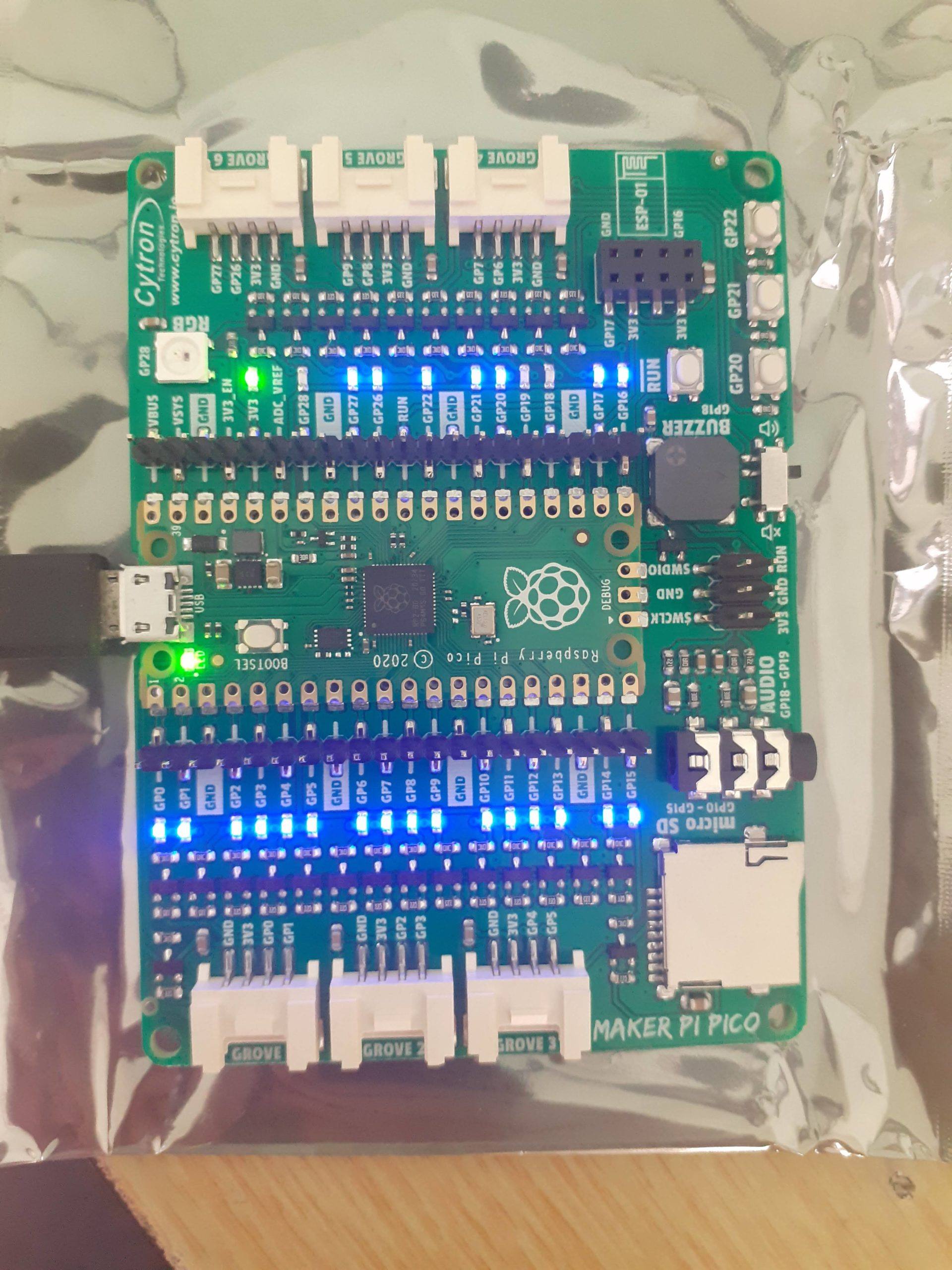 Maker Pi Pico – Programming your board