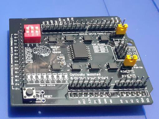 Build your own 8 DI Optically Isolated Arduino Shield – Part 3