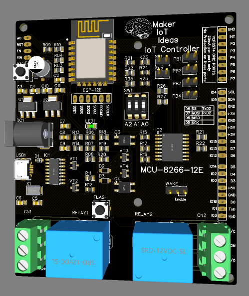 Design and Build an ESP8266 Based IoT Controller – Part 1