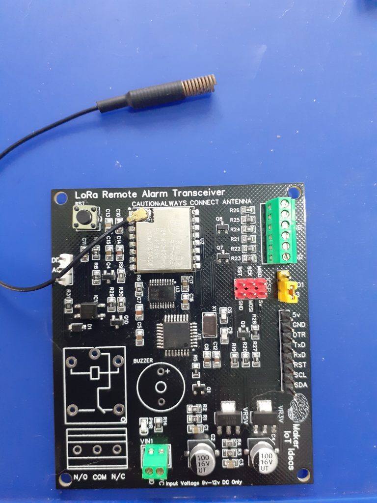 Remote Alarm Transceiver PCB
