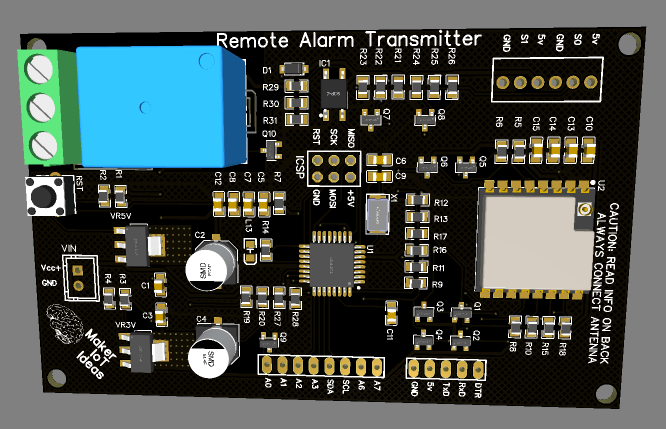 LoRa Remote Alarm transmitter
