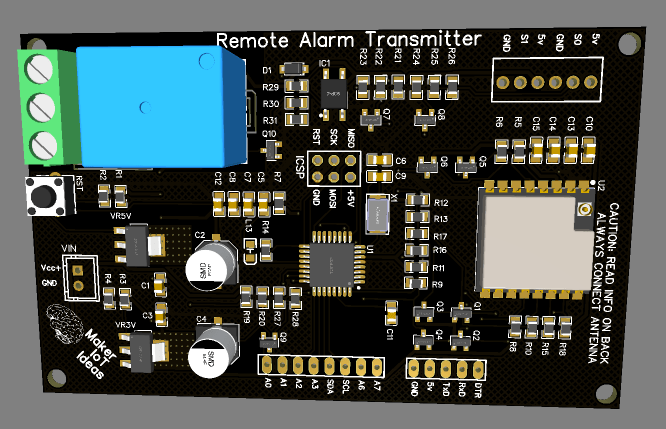 Compact Remote Alarm Transceiver – Part 1