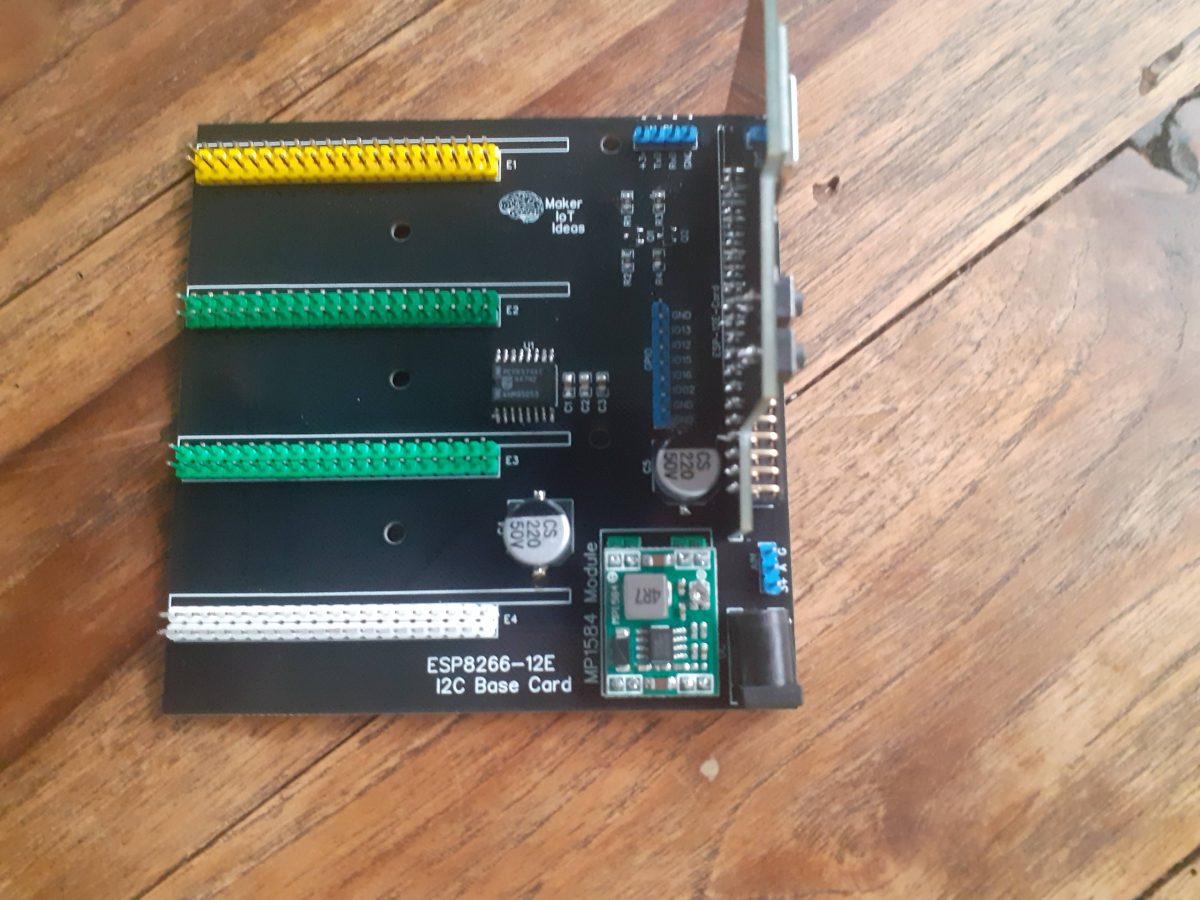 ESP-12E I2C Base Card