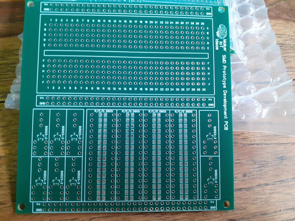 MakerIoT SMD Prototype development PCB