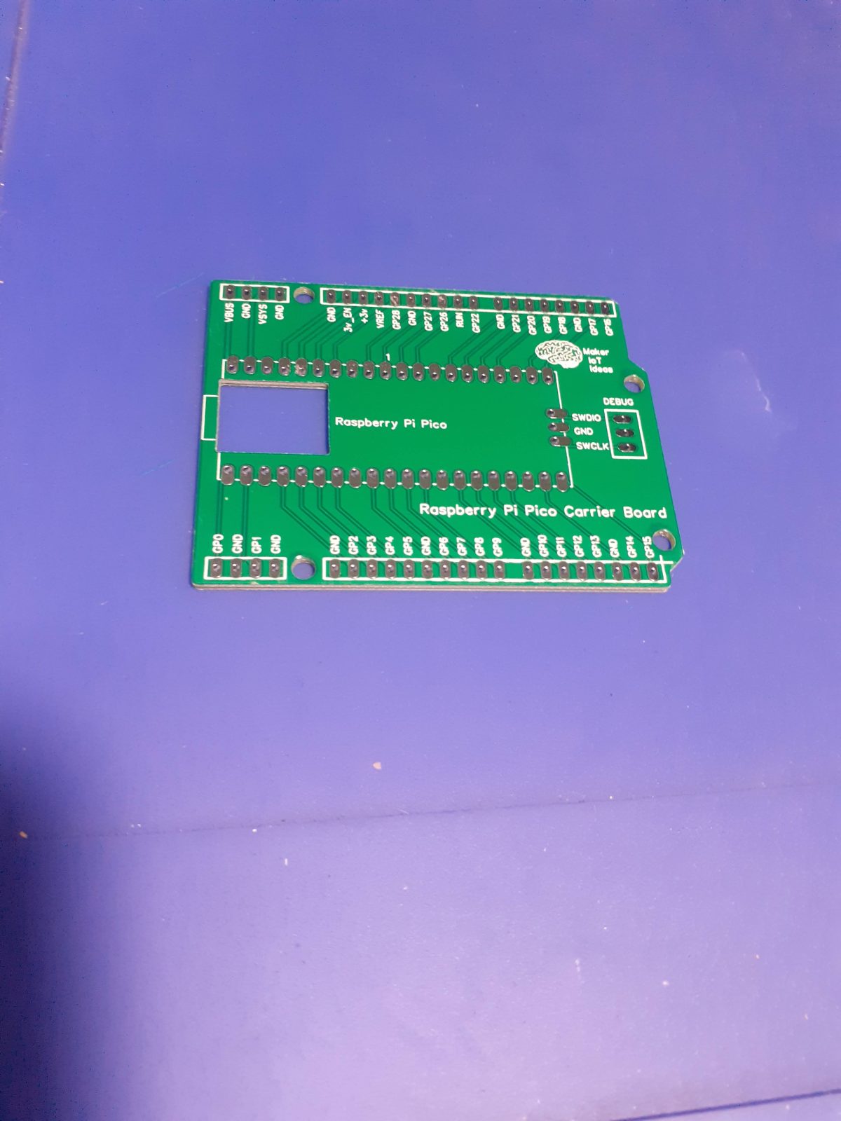 RaspberryPi Pico Carrier PCB