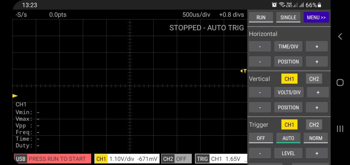 RP2040 Oscilloscope and Logic Analyser