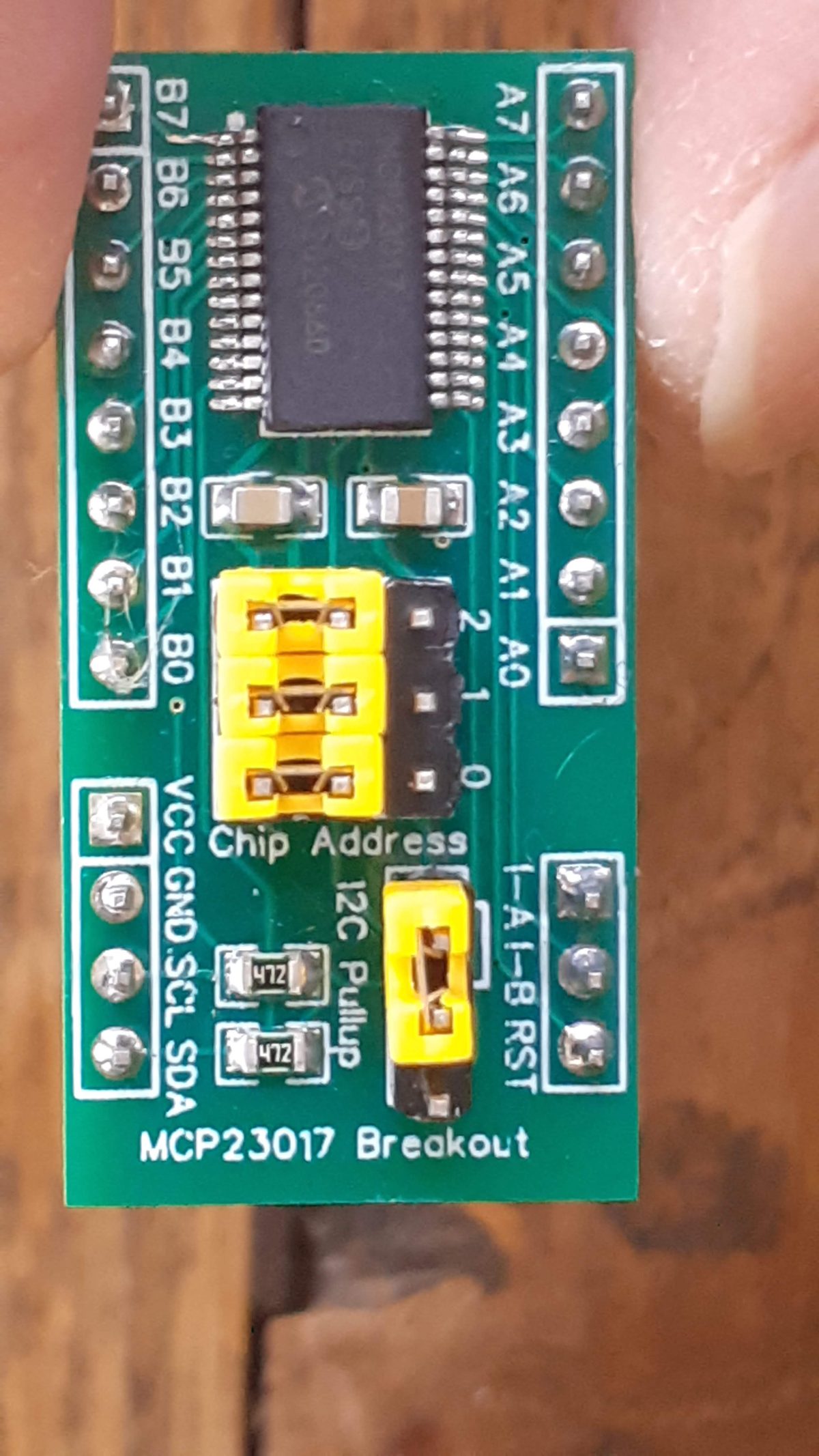 Redesigning my MCP23017 breakout