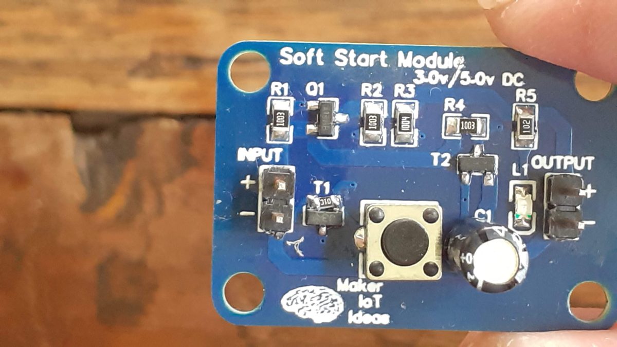 A Soft Start Circuit Experiment