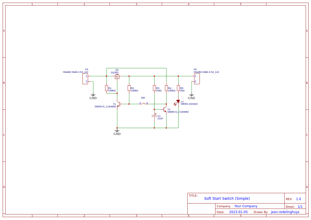 Soft start circuit problem  Electronics Forum (Circuits, Projects