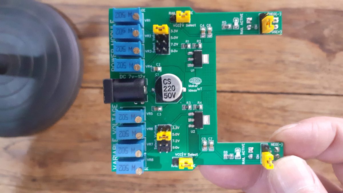 Variable Breadboard Power Module