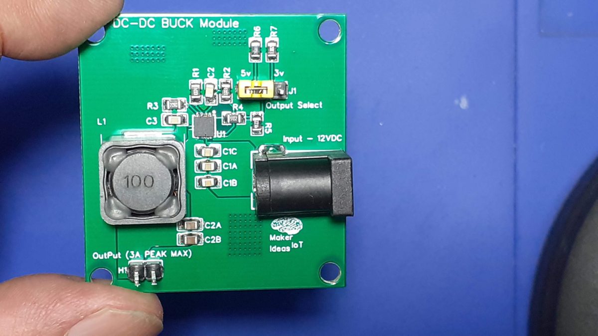 Convertisseur DC/DC de 12/24V à 3V