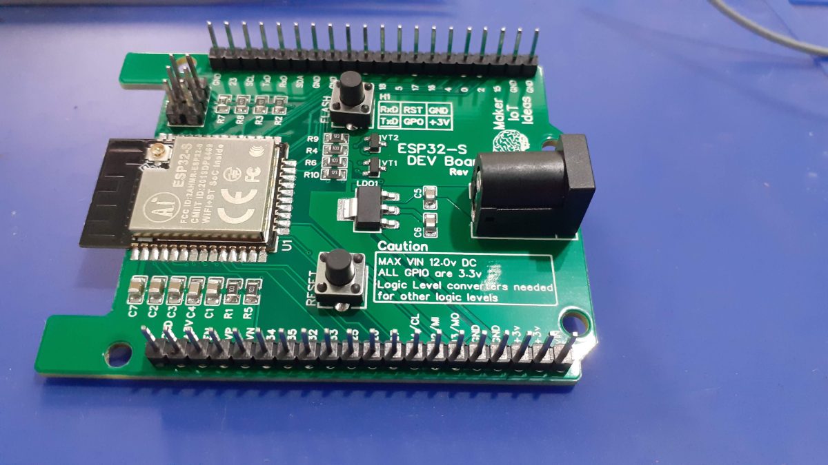 ESP32-S Dev board Rev 2.0