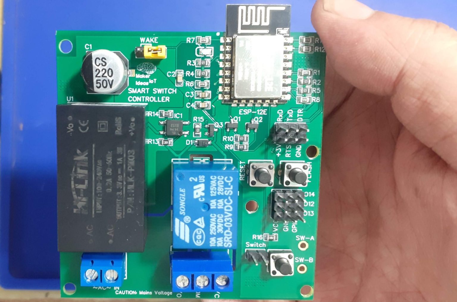 Simple Smart Light Controller Circuit Diagram