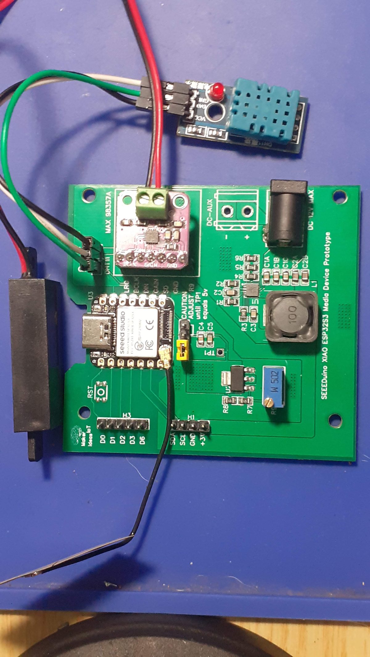 Xiao ESP32S3 Media Device Prototype